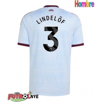 Camiseta Aston Villa Victor Lindelof #3 Tercera Equipación 2026-27 manga corta